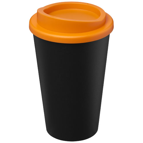 black/orange