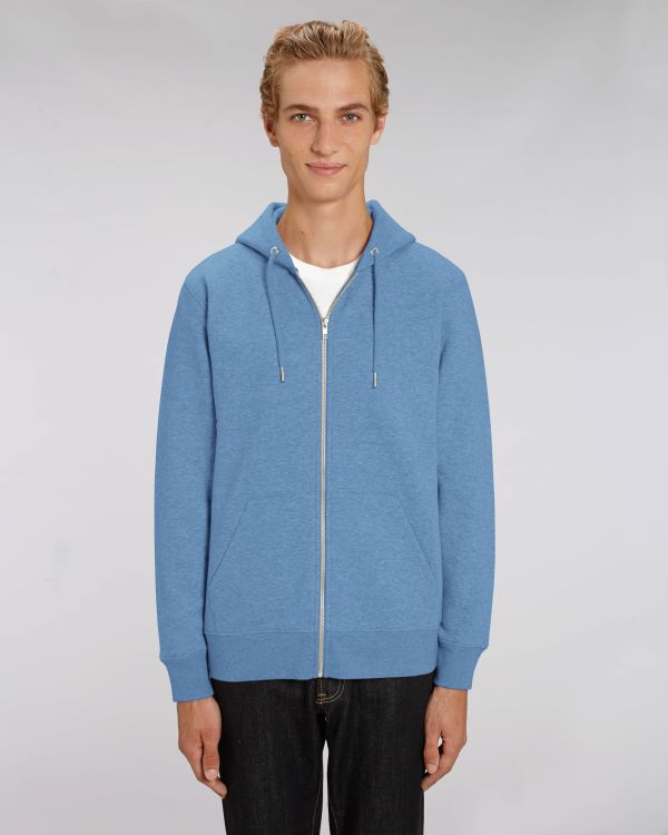 mid heather blue