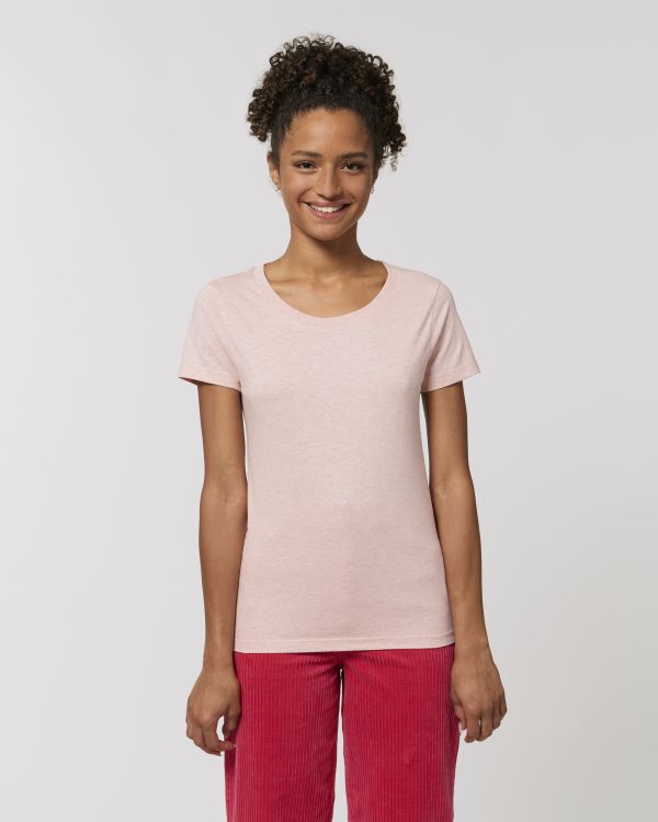 cream heather pink