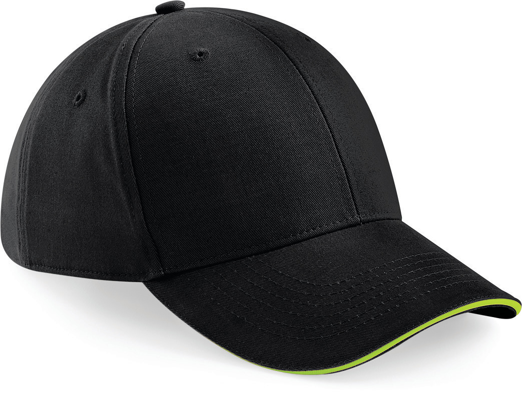 black/lime green