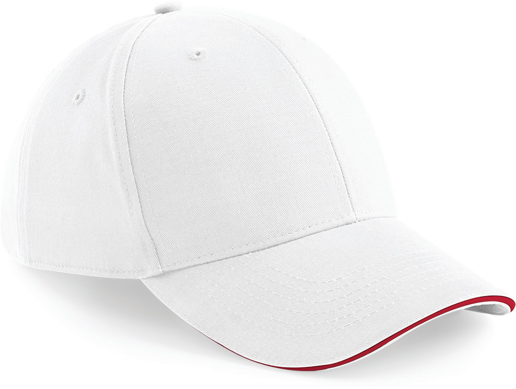 white/classic red