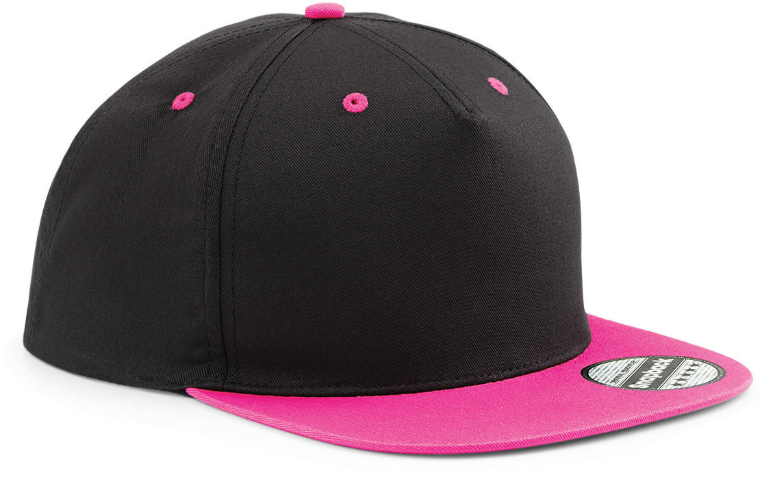 black/fuchsia