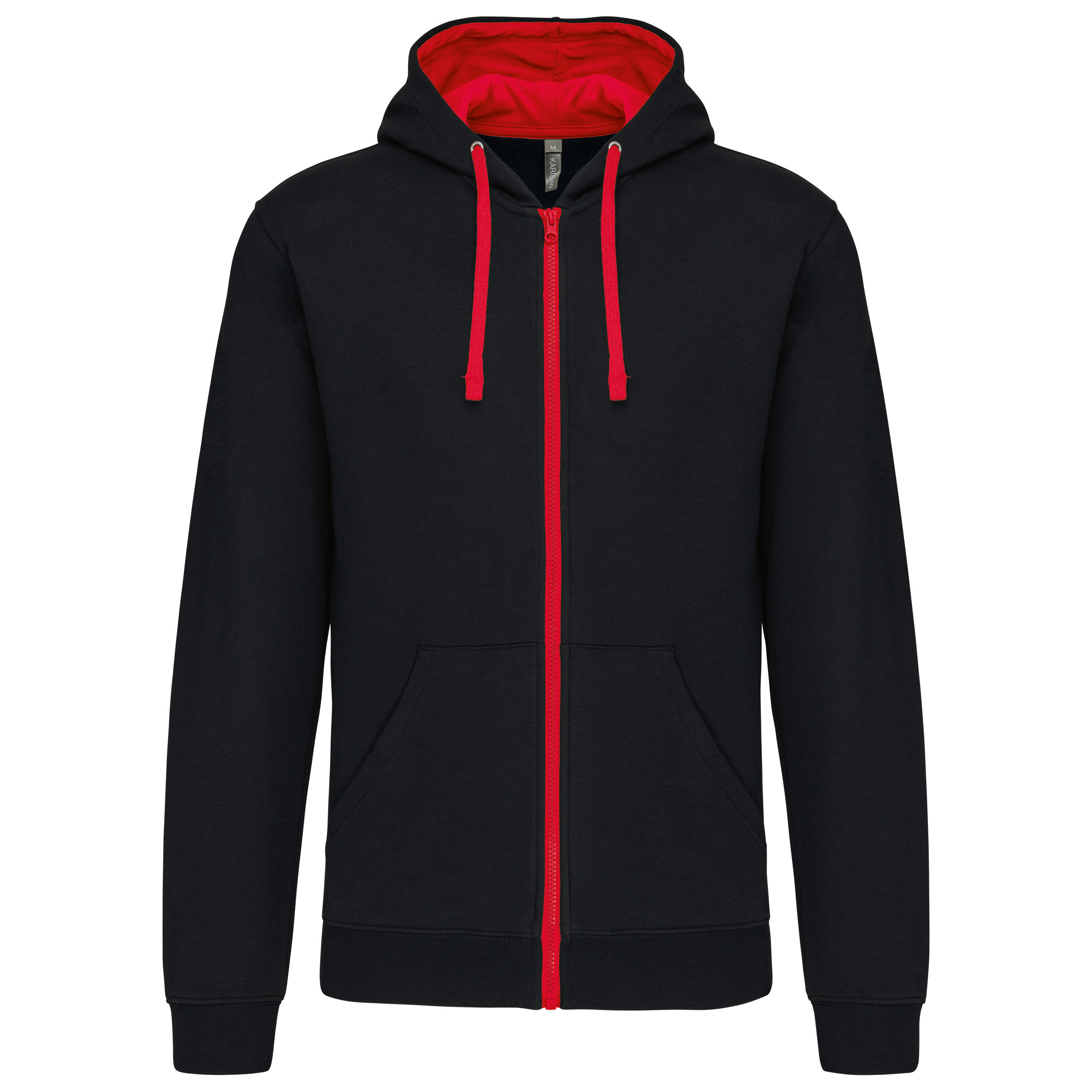 black/red
