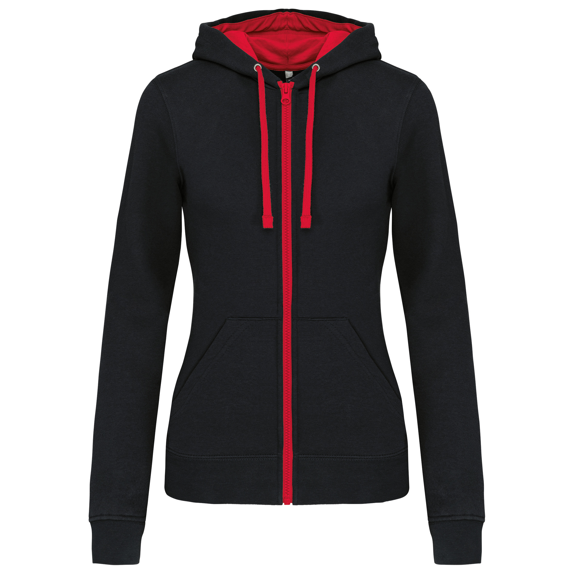 black/red