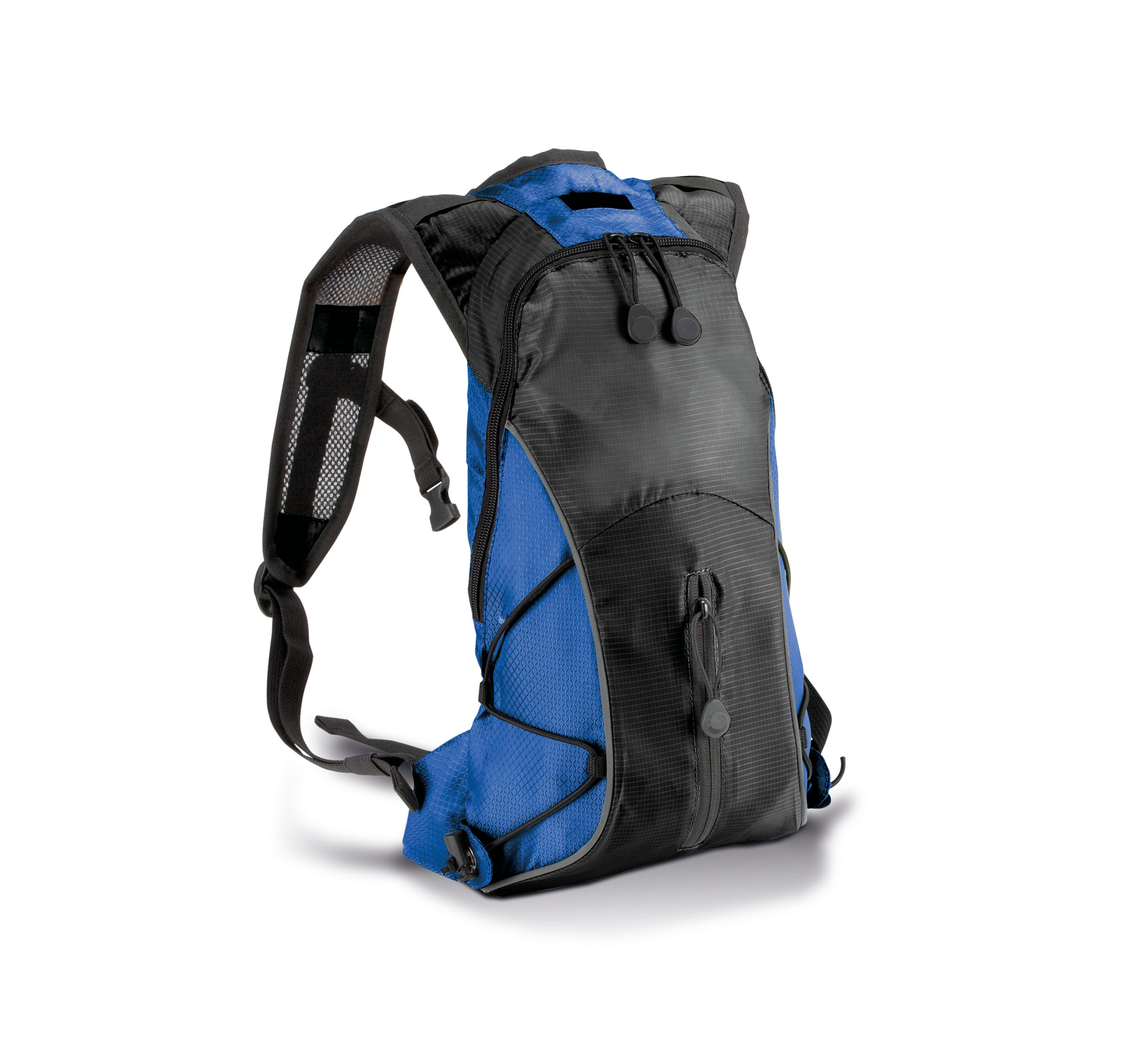 black/royal blue