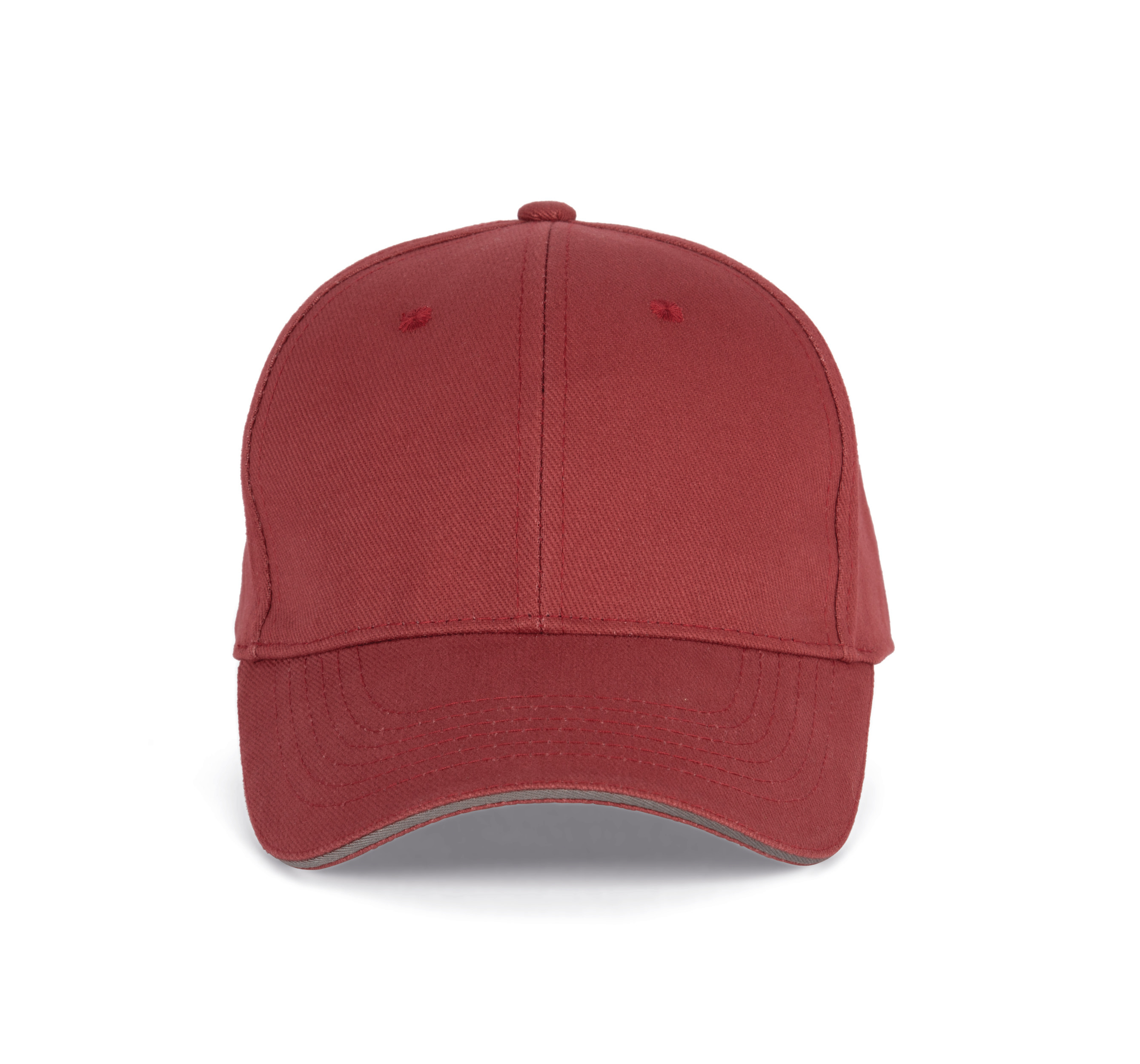 terracotta red/slate grey