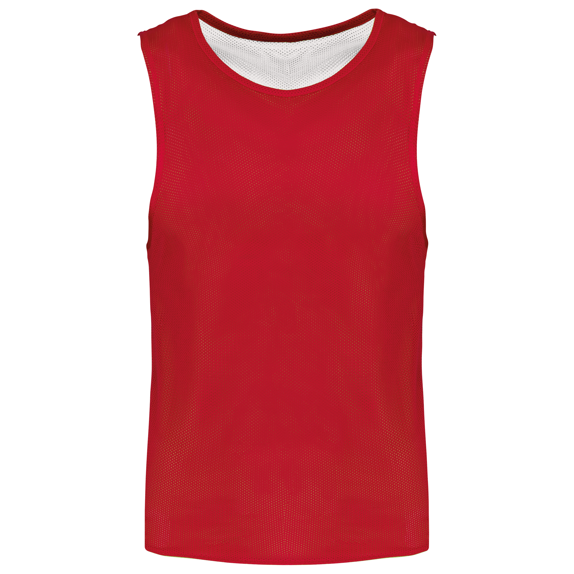 sporty red/white