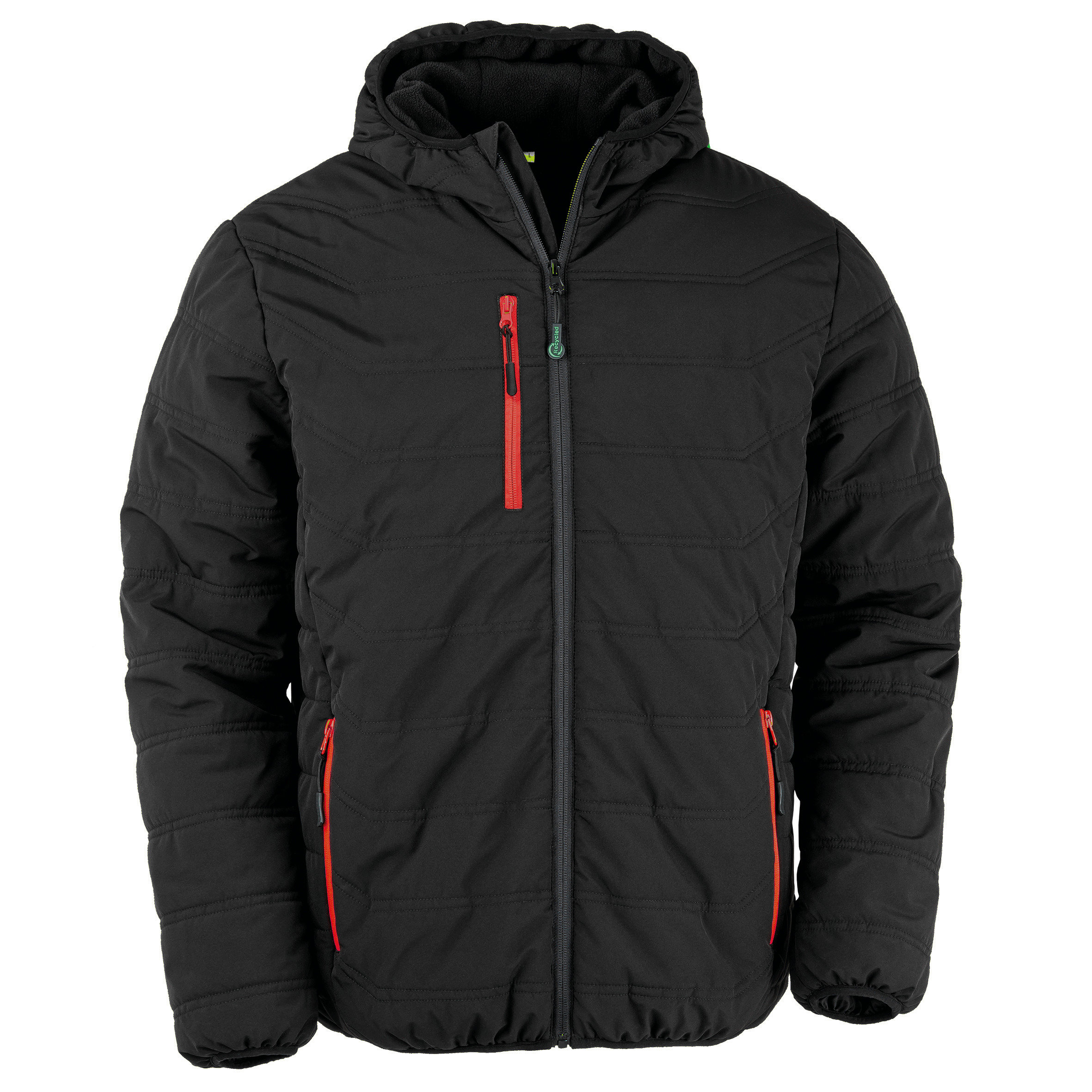 black/red