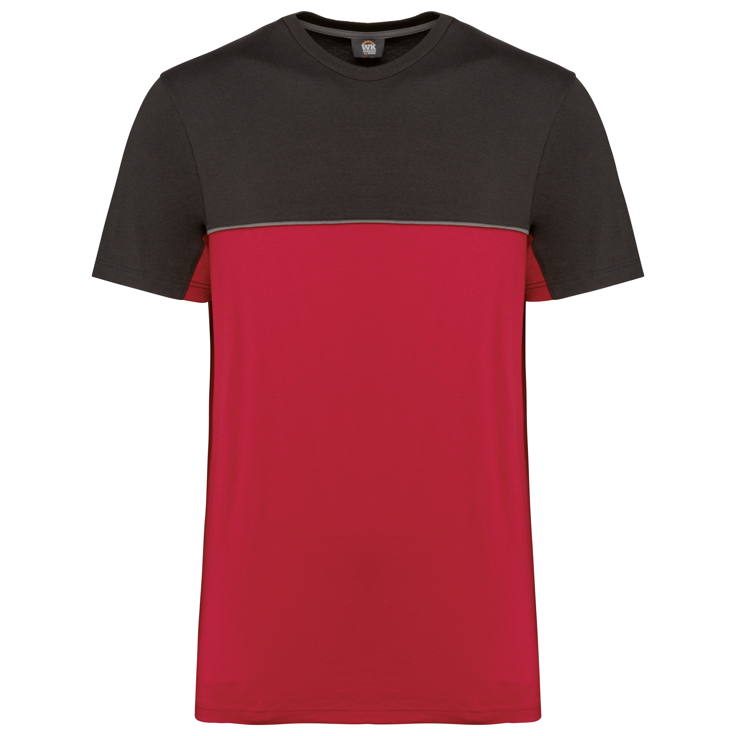 red/dark grey