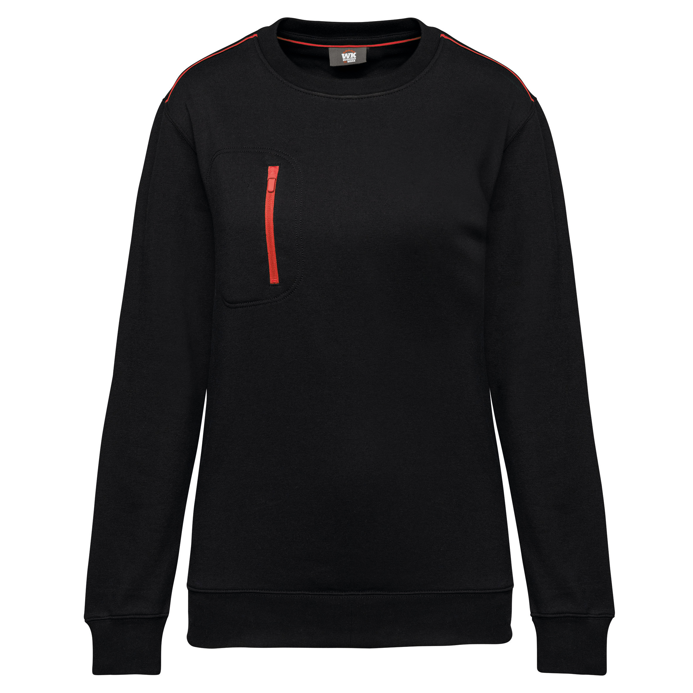 black/red