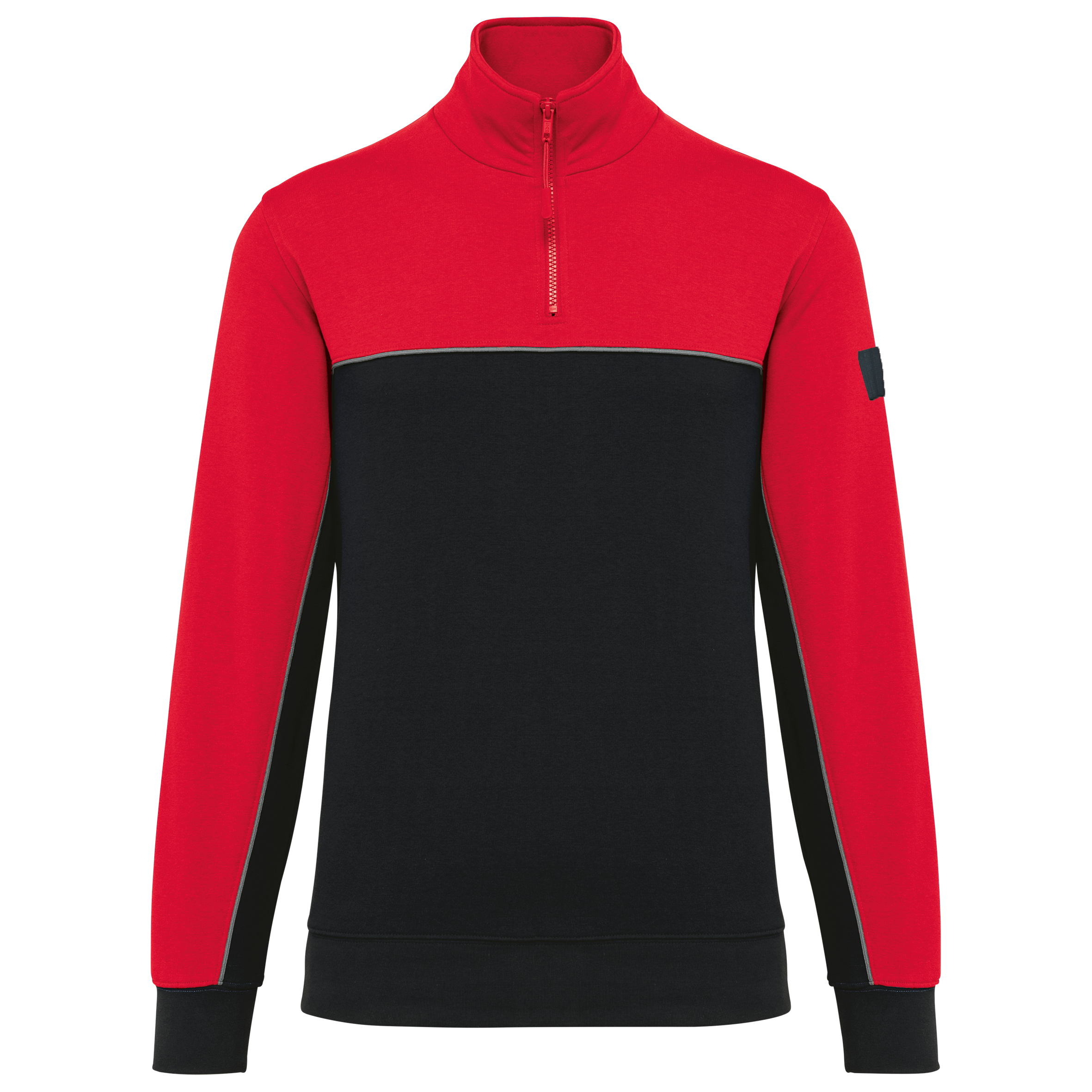 black/red
