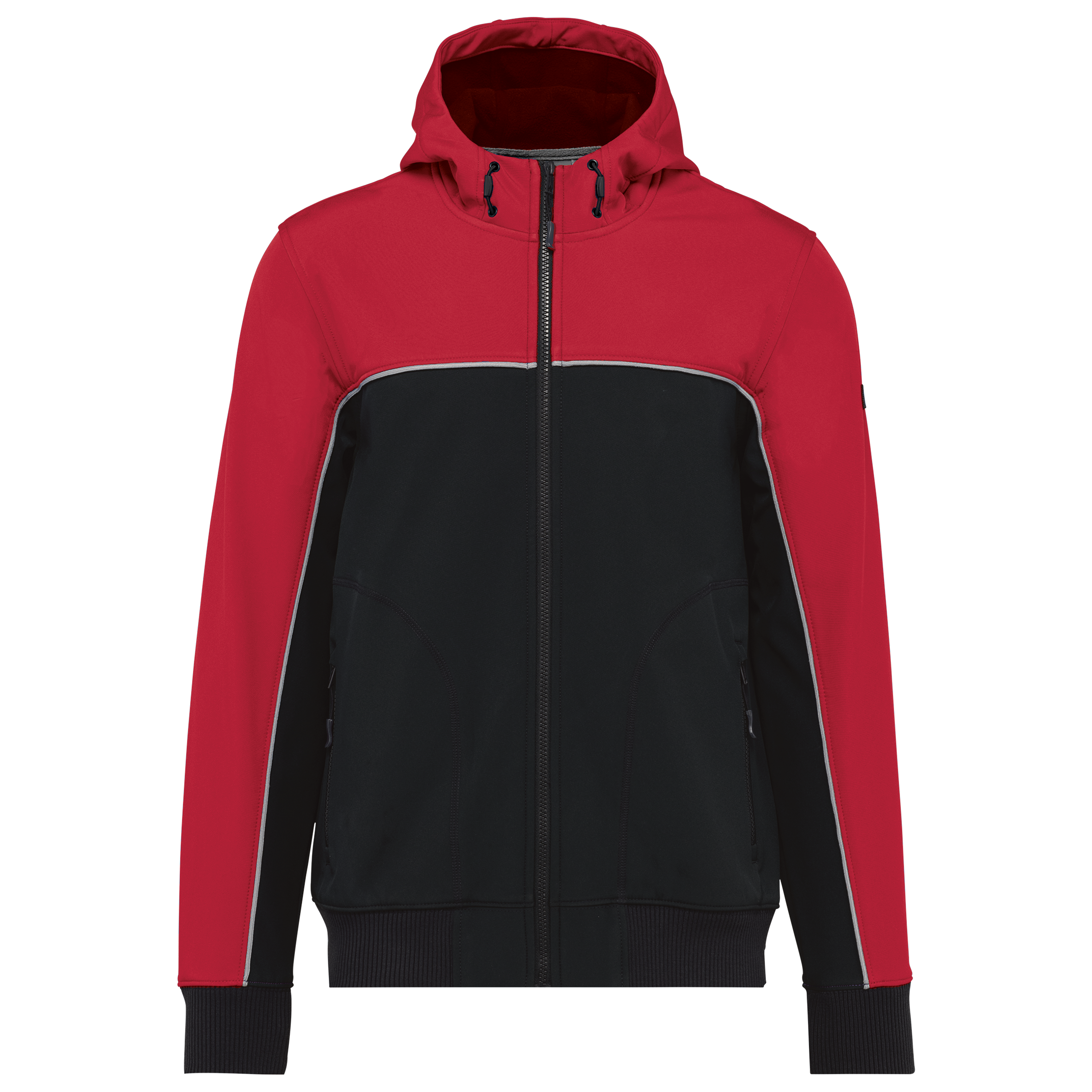 black/red
