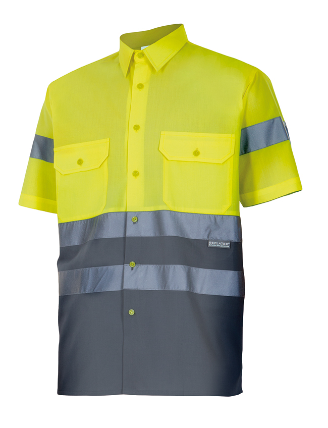 Amarillo Flúor/Gris