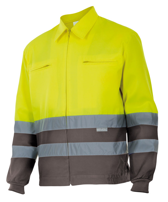 Amarillo flúor/Gris