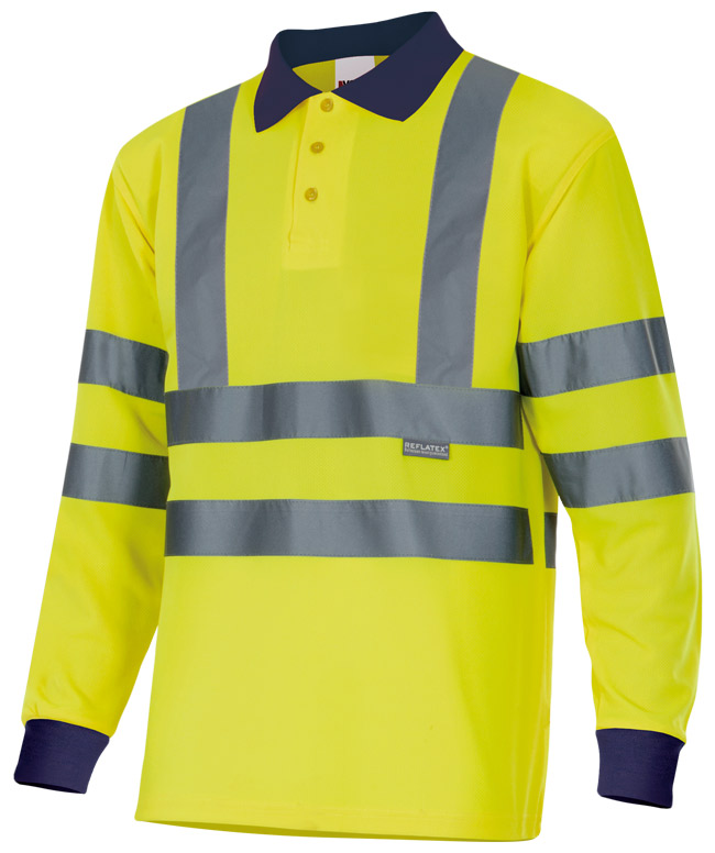 Amarillo Fluor/Azul Marino